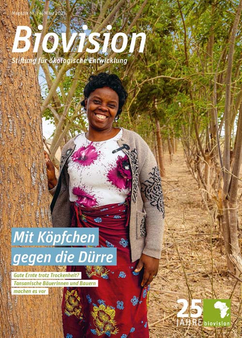 Cover des Biovision Magazin Nr. 74.
