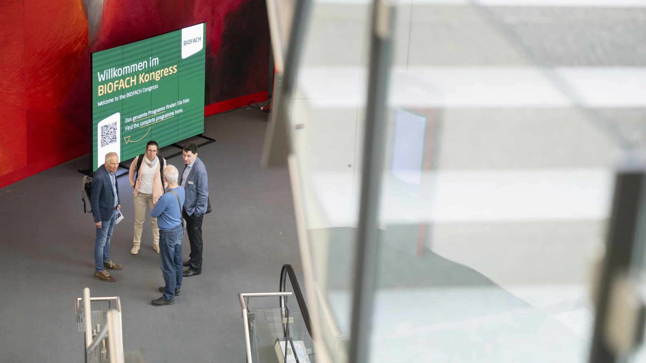 Biofach attracts experts from all over the world.