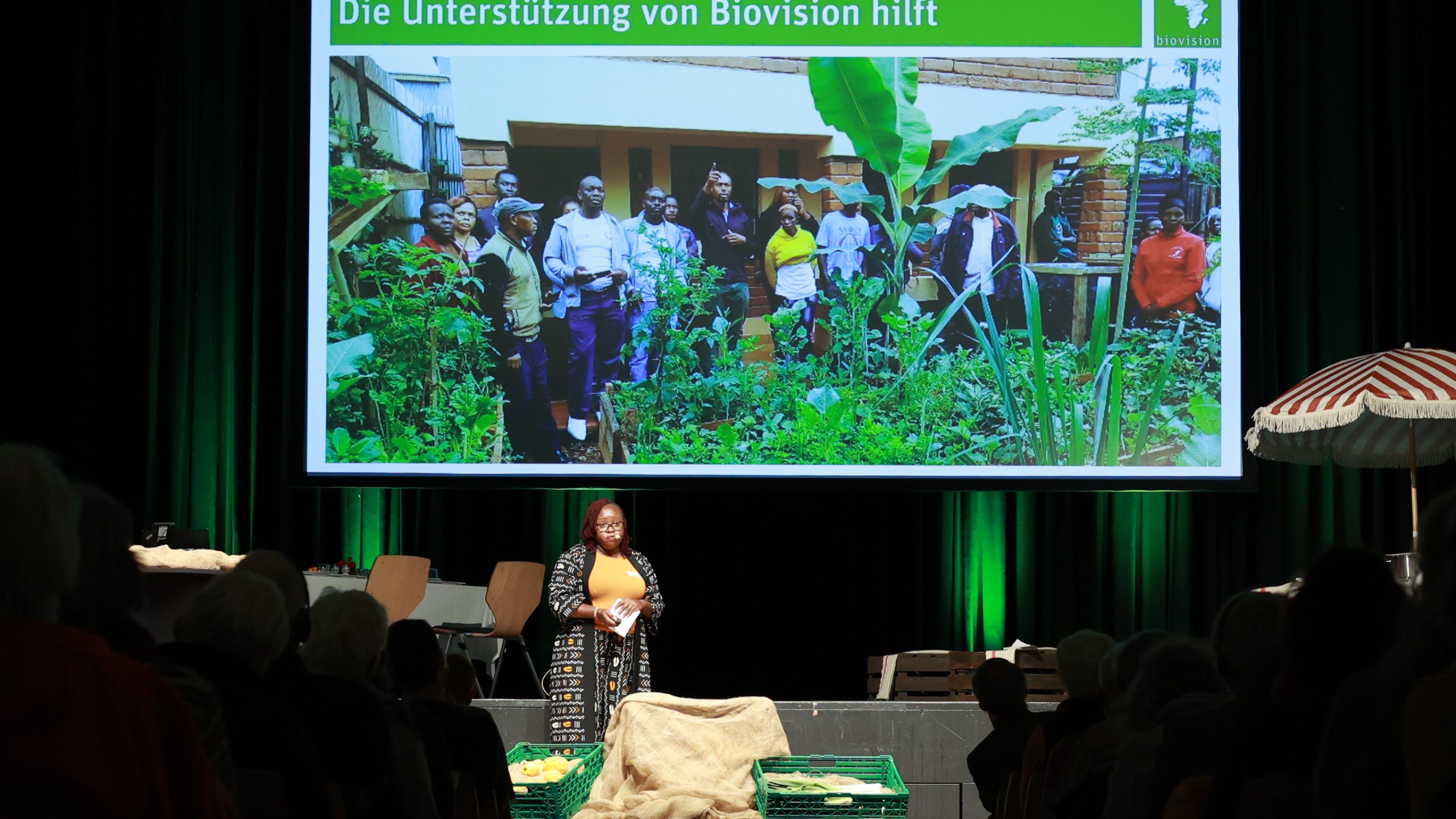 Hannah Kigamba, Mitgründerin von «Diabetes Awareness Trust» erklärt, warum es wichtig ist, dass auch Menschen in Armenvierteln Zugang zu gesunder, ökologischer Nahrung haben.