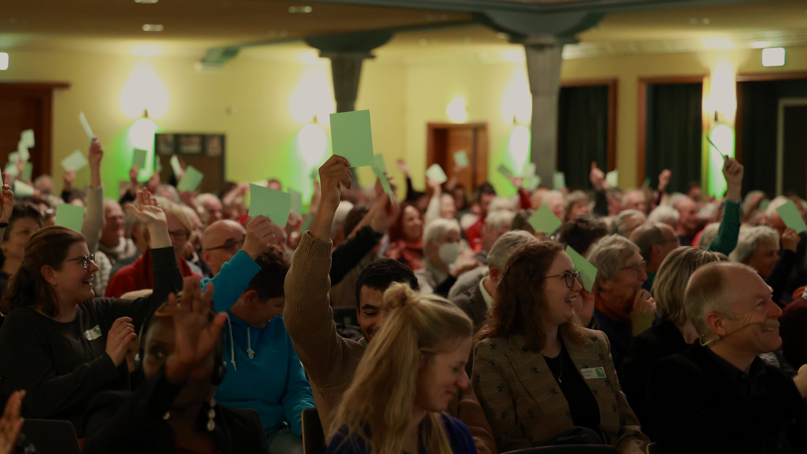 «Wer wünscht sich gesundes Essen im Spital?» Bei dieser Frage waren sich alle einig: Der Wunsch nach gesunder Kost ist gross.